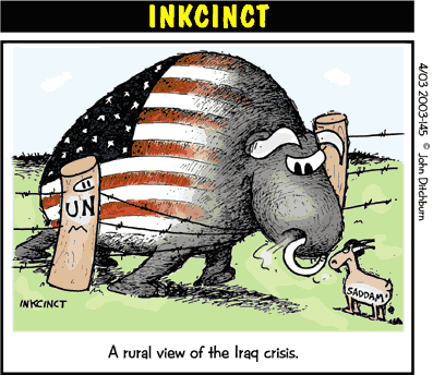 John Ditchburn cartoon.