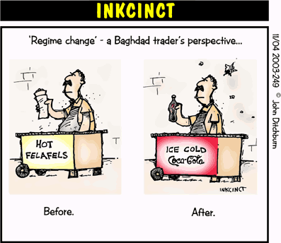 John Ditchburn cartoon.