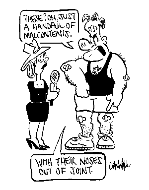 Cartoon by Mark Cornwall.